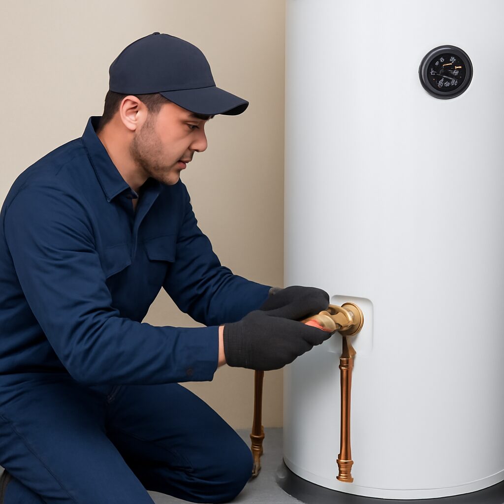 Ballon thermodynamique — stockage de l'eau chaude sanitaire produite par la pompe à chaleur intégrée