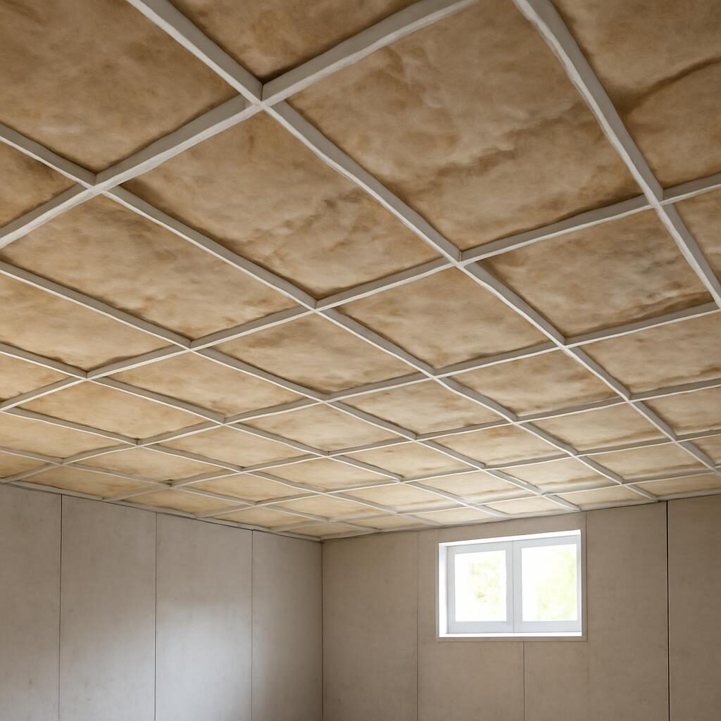 Cave isolée et propre après rénovation thermique complète