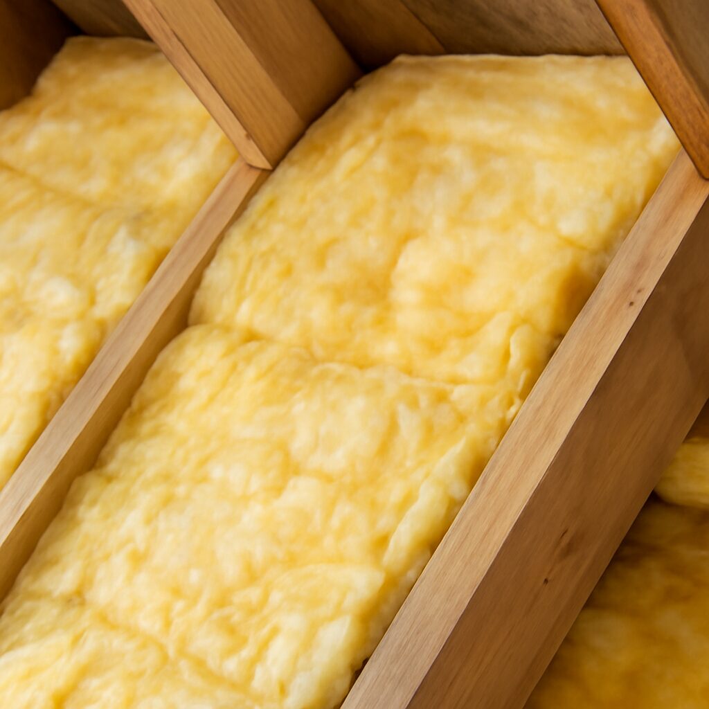 Laine de verre pour l'isolation thermique des combles aménageables