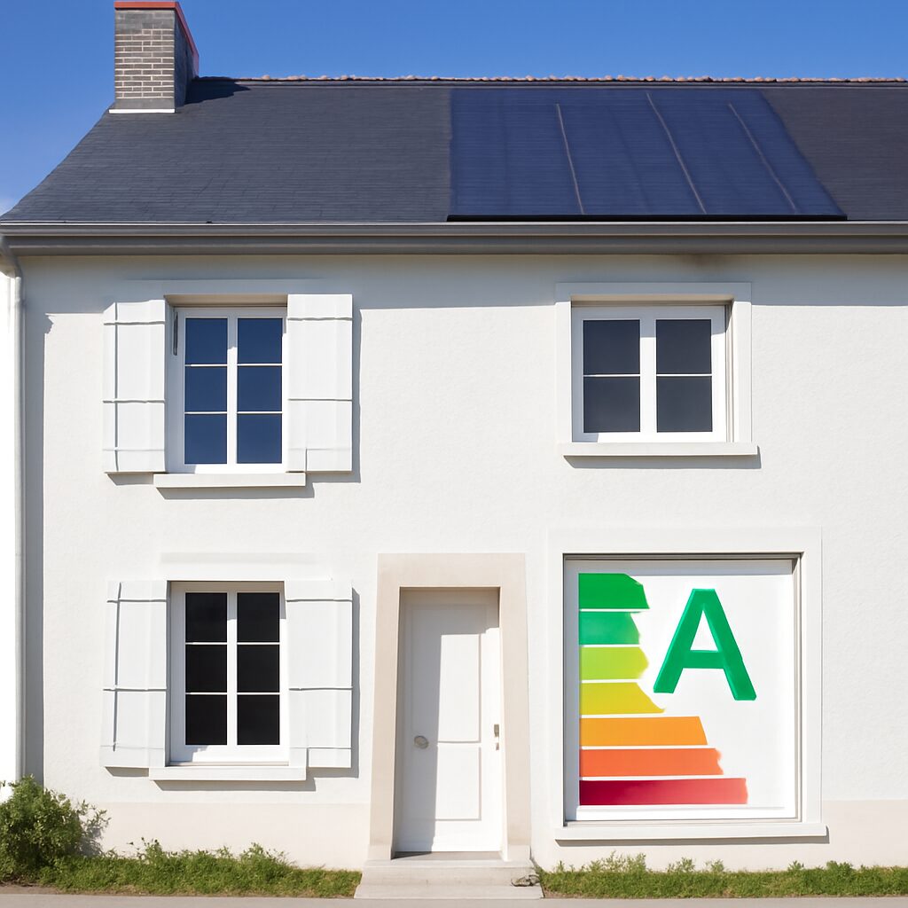 Maison basse consommation rénovée — objectif atteignable après isolation et installation d'une pompe à chaleur