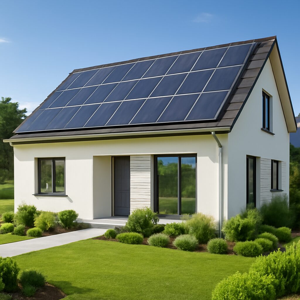 Maison basse consommation rénovée — objectif atteignable après isolation et pompe à chaleur