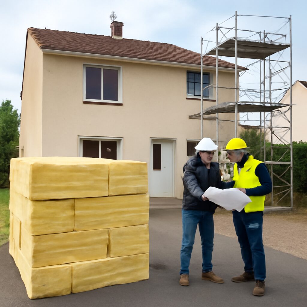 Travaux de rénovation énergétique pour améliorer le DPE