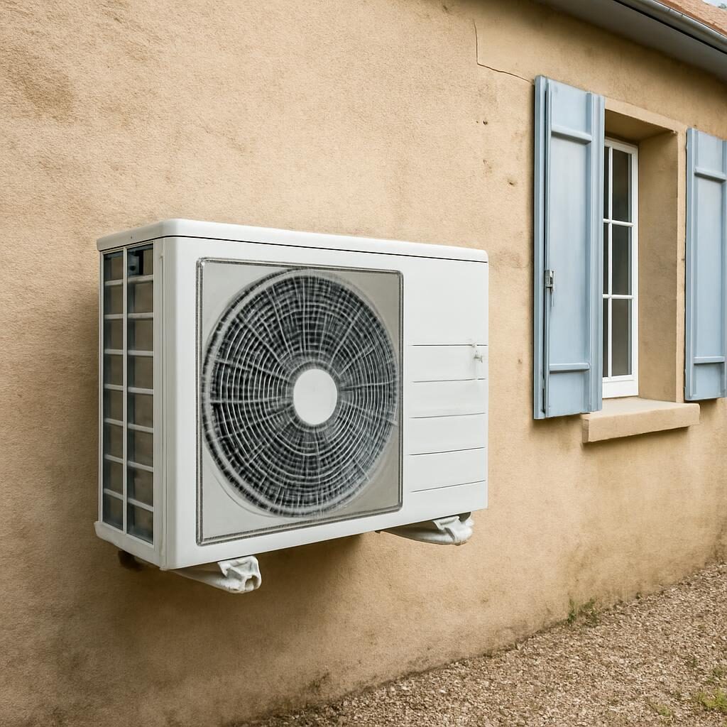 Daikin unité extérieure clim réversible installation
