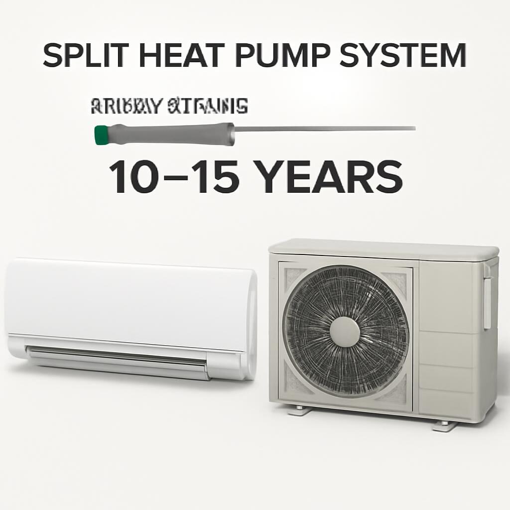 Systeme pompe a chaleur unite interieure et exterieure